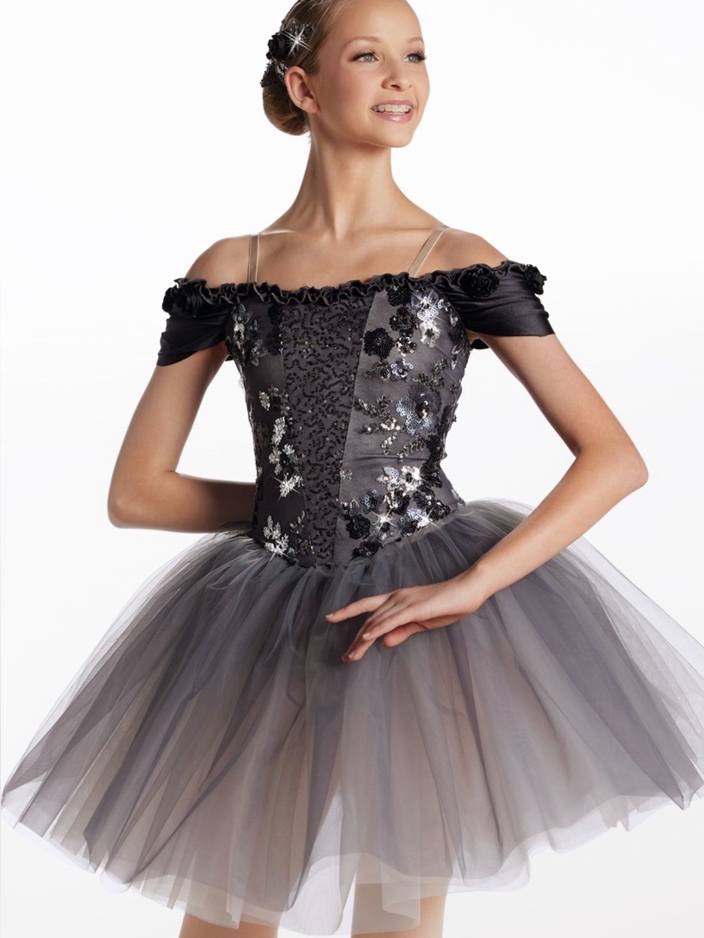 Weissman 17806 Midnight Ballet Graphite size MA